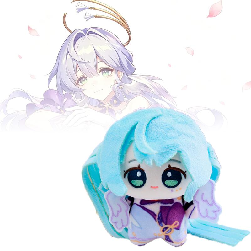 10CM Cute Cartoon Game Anime Figure Plush Toys Soft Cosplay Starfish Body Plushie Peripheral Kids Fans Birthday Collection Gifts