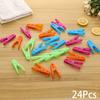 Clothespins Hanging Pegs Clips Plastic Hangers Racks Laundry Clothes Pegs Clamps Towel Clips Home Storage Hooks
