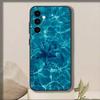 Marine life and Seawater    Phone Case Black Silicone Soft For Samsung Galaxy A73,A72,A71,A70,A53,A52,A51