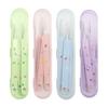 3 Pcs Facials Blackhead Remover Tweezers Extractor Acne Removal Pimple Popper Tool Kits Blackheads Tweezers
