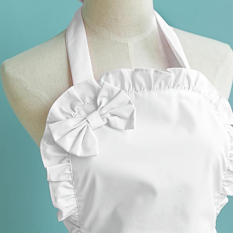 1pc Apron, Cute Japanese Household Kitchen Fashion And Work Clothes Waistband