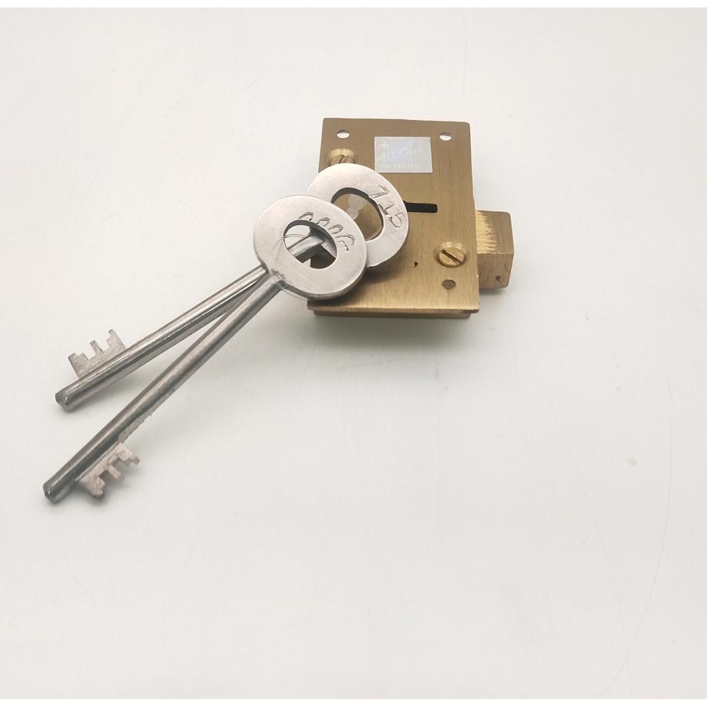 All Out HI-SECURITY Furniture Lock, 202001 S.S Key Size 75mm JL286093830020