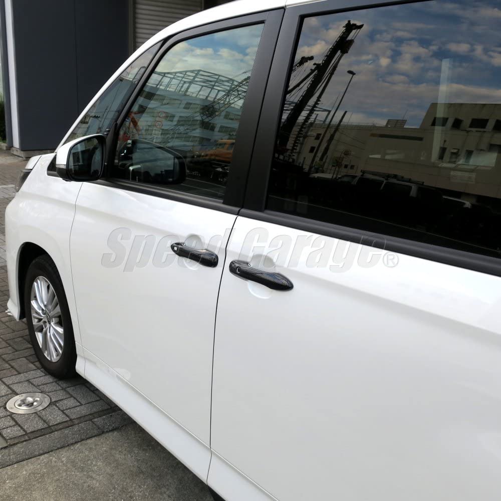 Speed Garage Toyota Noah Voxy 90 Series Dedicated Door Handle Cover Garnish Carbon Pattern for TOYOTA NOA VOXY Custom Parts Dress-up