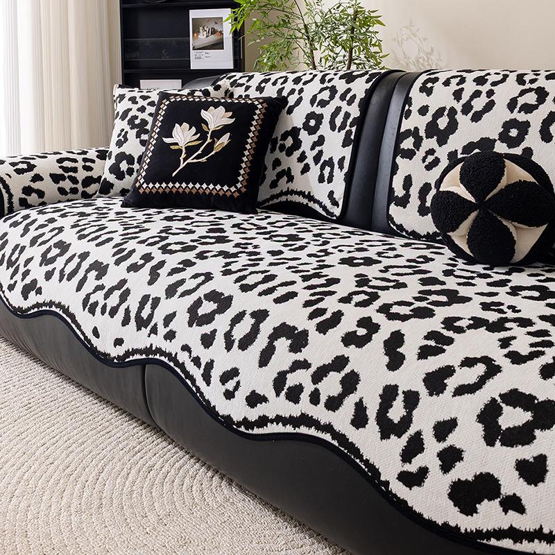 Special-shaped Four-season Universal Sofa Cushion, New French Straight Row, High-grade Non-slip Cover, Seat Cushion Cover Cloth Towel