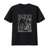 Mens Sunn O Black One T Shirt Slim Fit XX Large Vintage Washed Homme Top For Everyday Wear Stretched Comfortable Soft