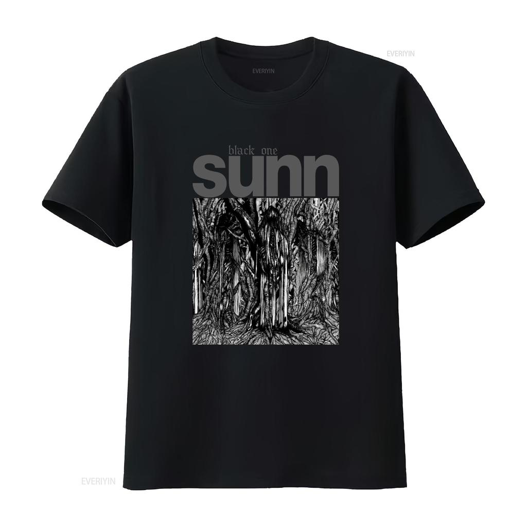 Mens Sunn O Black One T Shirt Slim Fit XX Large Vintage Washed Homme Top For Everyday Wear Stretched Comfortable Soft
