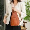 Soft Leather Chest Bag Vintage Fashion Women's Bags Crossbody Bag Backpack