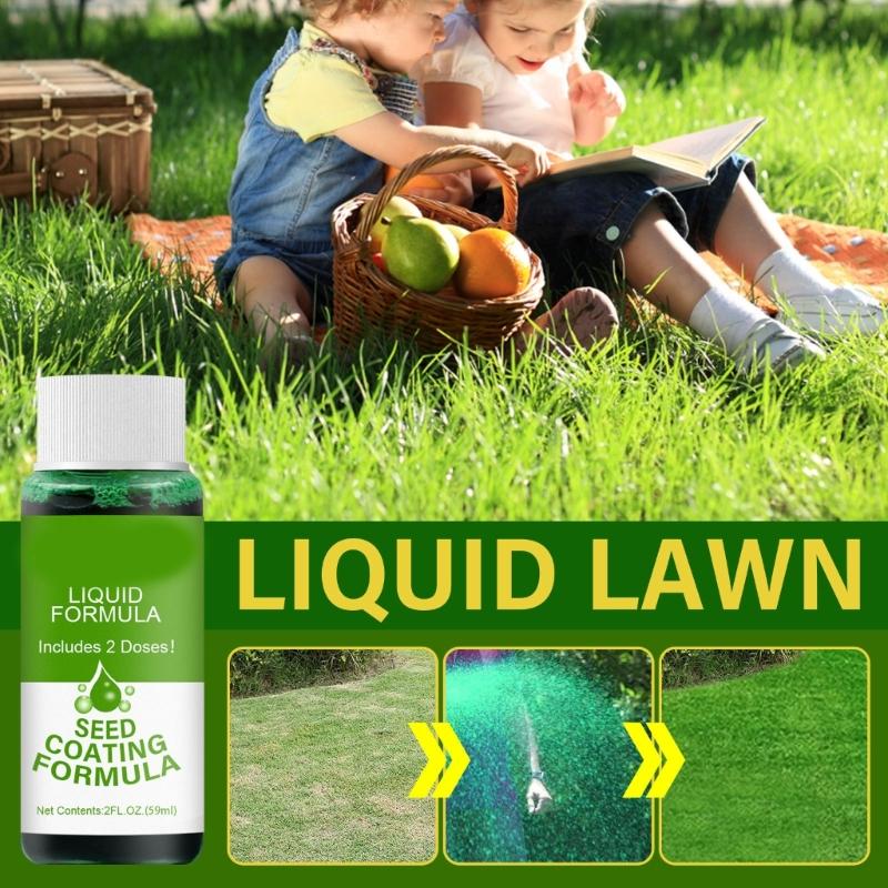 59ml Green Grass Lawn Spray Household  System Liquid Spray  Lawn Care Grass Nutrient Solution Fertilizer