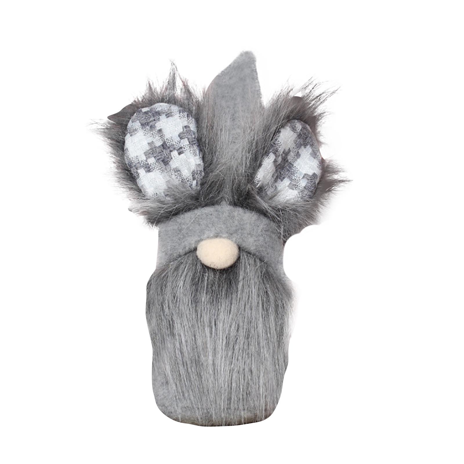 

Пасхальное украшение, плюшевые игрушки, плюшевая кукла-гном, украшение, безликая кукла, украшение куклы-гнома One Size