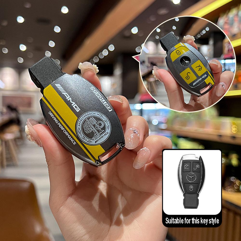 

Car Smart Key Case Cover Shell Accessories For Mercedes Benz A B C E Class CLS CLA AMG W204 W205 W212 GLS GLA GLK GLC W463 W176
