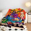 Artist M-Muhammed S-Sajid Throw Flannel Throw Blanket, Lightweight Cozy, Durable Washable cute Cool