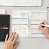 50 Sayfalık Bütçe Planlayıcısı PVC Sert Kapaklı Aylık Bütçe Defteri Tarihsiz Finans Planlayıcısı Gider Takip Defteri