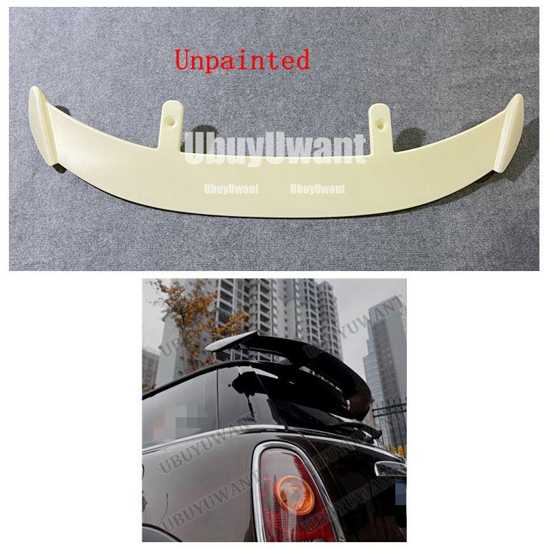 AZHKP1 For BMW MIMI Cooper F56 F55 JCW R50 R56 2003-2023 Rear Trunk Lip ABS Black Wing Spoiler Car Styling  Original factory