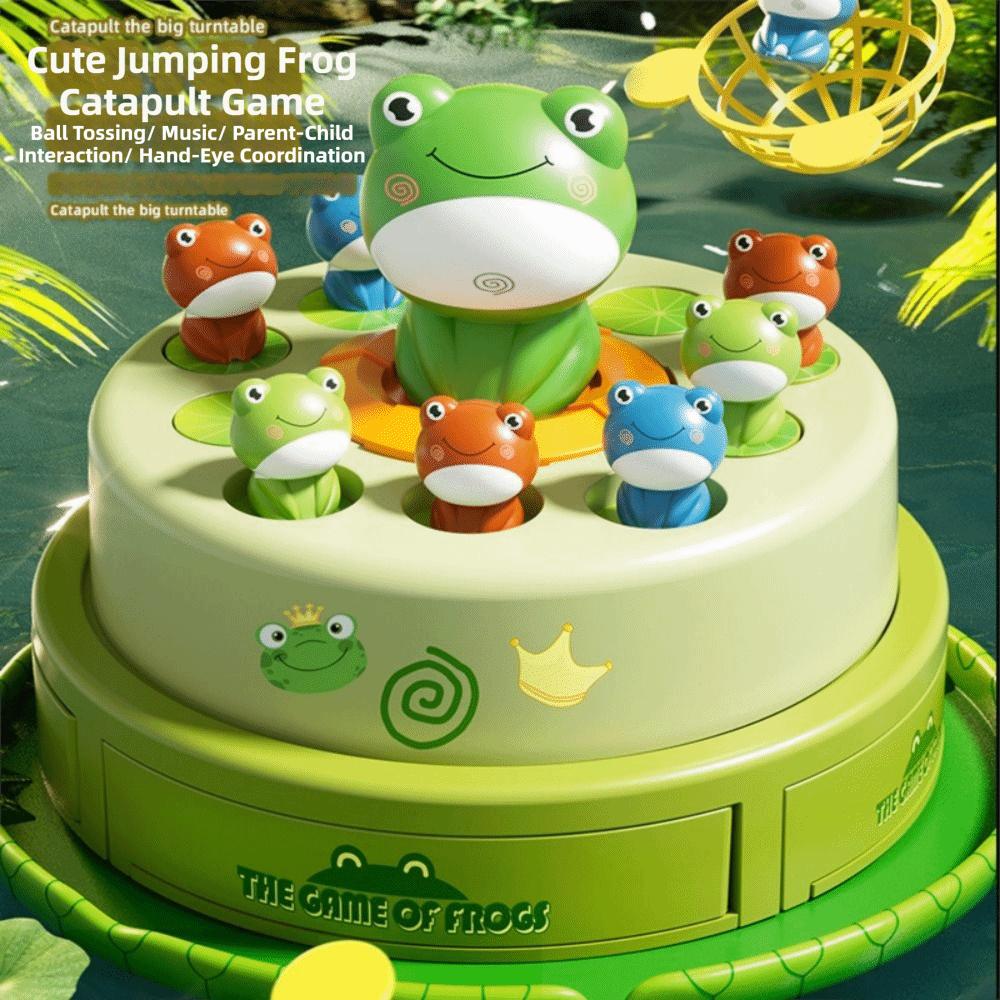 Cartoon Design Catching Music Games Interactive Training Frog Pop Up Game  Desktop Play