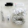 400LEDs Smart Curtain Lights Bluetooth App LED String RGB Fairy Lights DIY Music Change Display for Window Bedroom Decoration