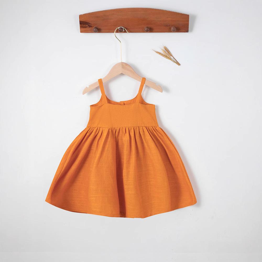 Girls' Children's Camisole Dress Women's Summer Home Clothes Camisole Dress Girls' Summer Korean Girl Dress