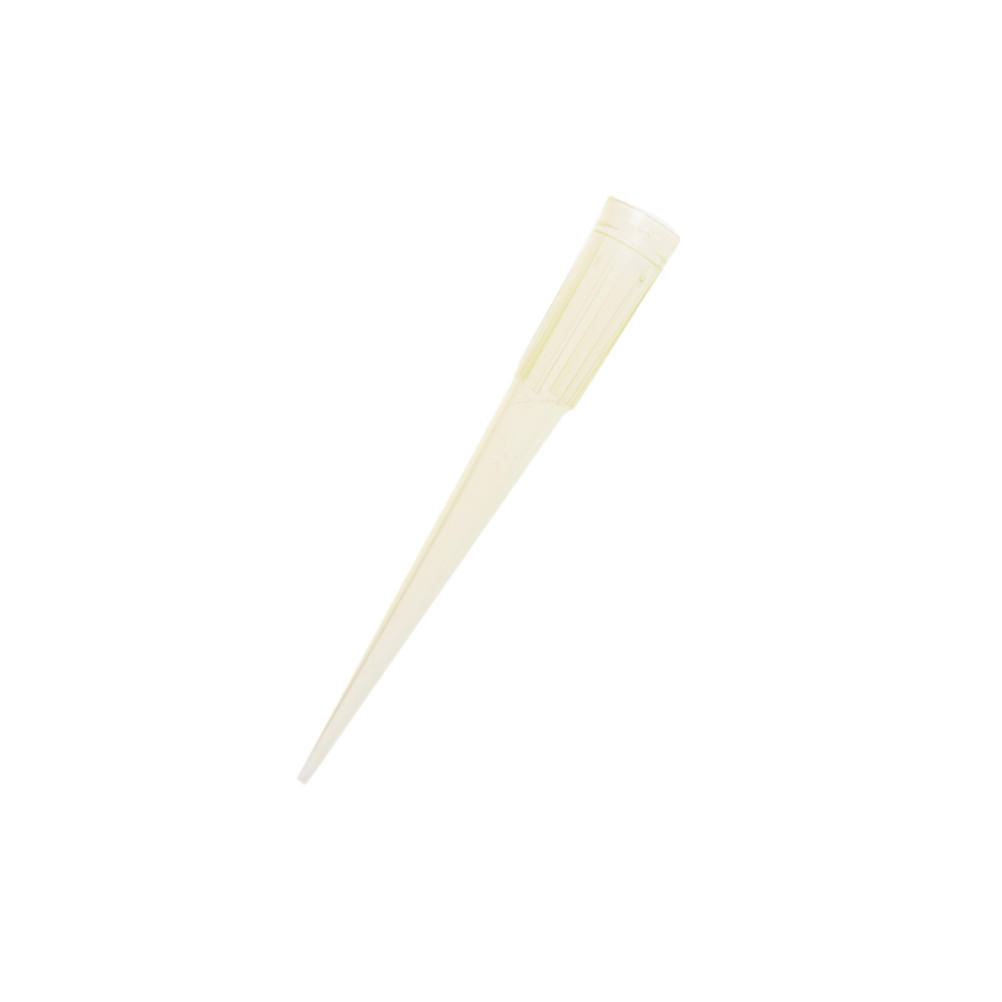 Laboratory Clear Yellow  Lab Liquid Pipette Pipettor Tips 1000 Pcs