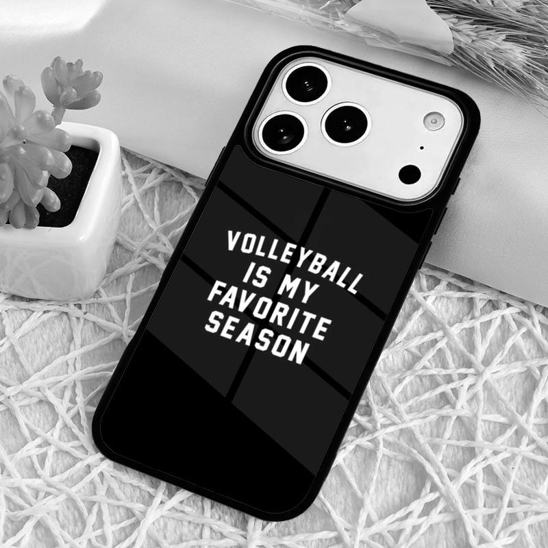 Volleyball Sports Shockproof Phone Case for iPhone 17 Air 16e 15 11 12 14 13 Pro Max Cover Coque