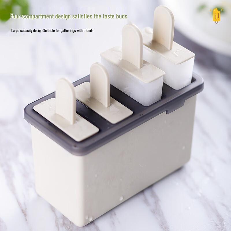 Fumede 4-Piece DIY Popsicle Molds