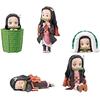 BANPRESTO Demon Slayer Kimetsu No Yaiba World Collectible Figure Nezuko Kamado Collection II 5-Piece Set