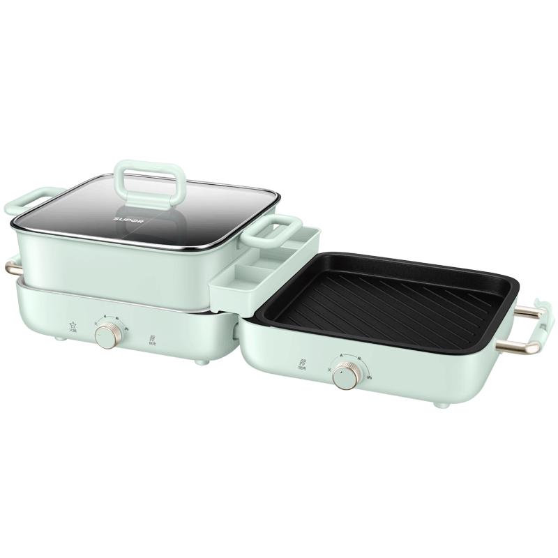 SUPOR Multi-Function Electric Grill & Hot Pot Combo CN plug (adapter included)