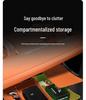 Compatible with 26 Deepal S07 Models: Center Console Silicone Storage Box Organizer for Car Interior Modification.