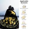 1 Stück Bendy and the Ink Machine Outdoor Flanell-Kuscheldecke - HD-Druck Leichte Weiche Warme Ganzjahresdecke für Sofa, Bett, Reisen, Camping 029