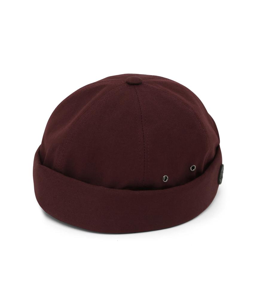 Eondeokeonteulol Vintage Cotton Brimless Cap Mold Cap / Vntg / Wine