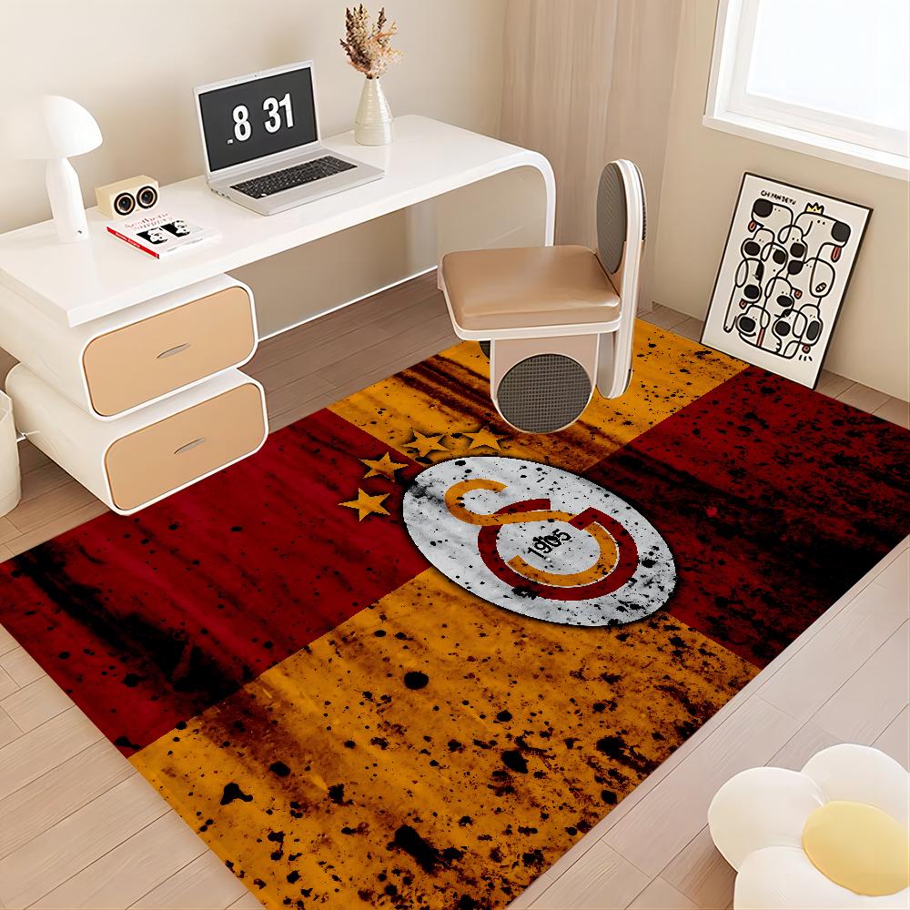 G-Galatasaray Vivid Room Mats Retro Multiple Choice Living Room Kitchen Rug Non-Slip Welcome Rug