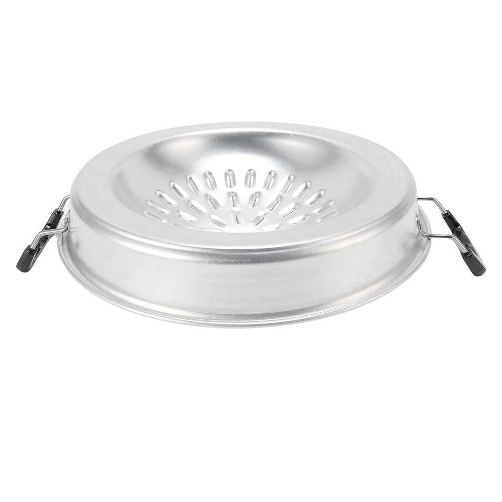 Thajský BBQ grilovací pánev 2 v 1 Nepřilnavý Rovnoměrné zahřívání Hliníkový horký hrnec Gril Pánev na dřevěné uhlí pro vnitřní i venkovní použití