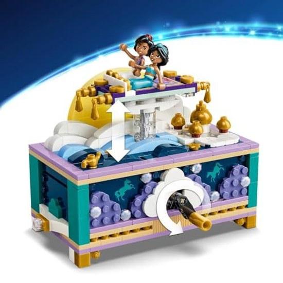 LEGO Disney Princess Jasmine Jewelry Box Toy Educational Block Gift Children 6 Years Old 7 8 9 Goods Interior Stylish 43295