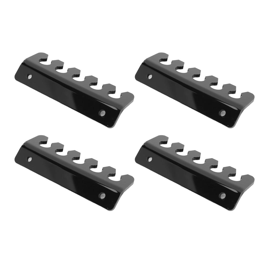 4 Pcs Cable Holder Clip 5 Slots Acrylic Phone Tablet Charging Cord Management   for Desk Wall