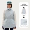 Tantuo Women's UPF100+ Lightweight Sun Protection Jacket - Waist-Cinched, Breathable, Windproof, Water-Repellent, Outdoor Mountain Style.