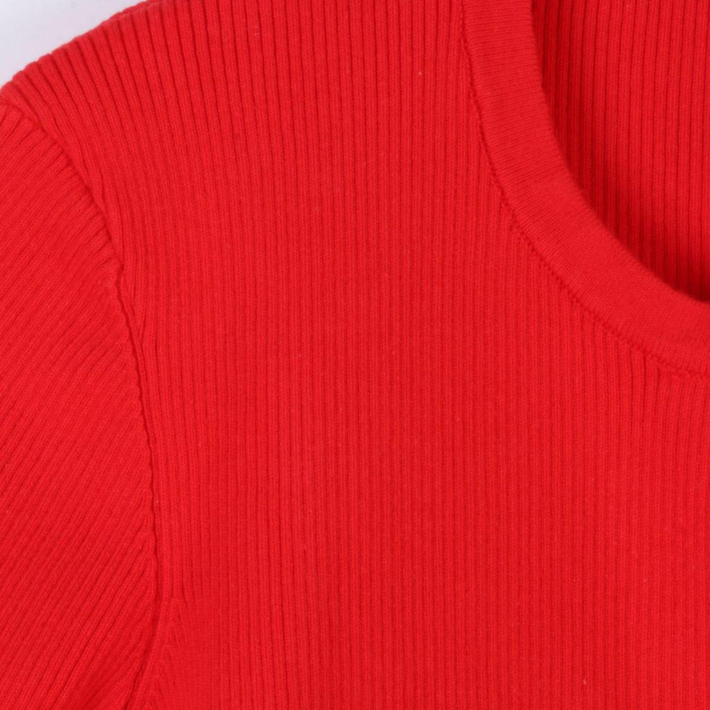 M Family Zoya French Knit Short-Sleeve Cardigan – Spring/Summer European & American Slim Fit