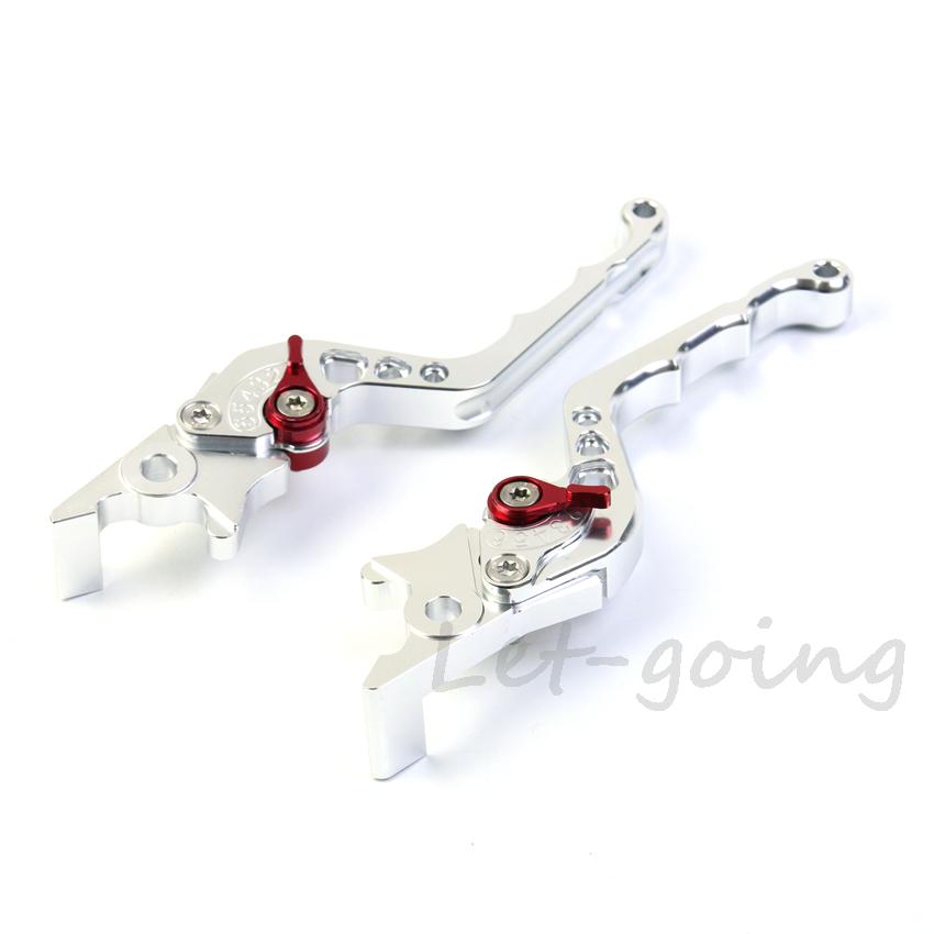 

Серебряный хромированный рычаг тормоза мотоцикла с ЧПУ из алюминиевого сплава, двухдисковый рычаг для скутера и мотоцикла, модификация рычага для Yamaha Universal серебряный