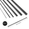 1-10pz Barra in Fibra di Vetro Nera Diametro 0,8mm/1mm/1,5mm/2mm/2,5mm/3,0mm-8mm Materiale Isolante Solidi Asta in Fibra di Vetro Lunghezza 500mm