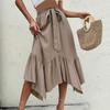 Damesmode Casual Zomer Effen Kleur Print Rokken
