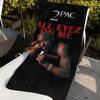 Rapper 2Pac T-Tupac S-Shakur-S Asciugamano Sportivo Asciugatura Rapida Attrezzatura da Viaggio Campeggio Anti-Sabbia Morbido Leggero Grande Asciugamano da Spiaggia