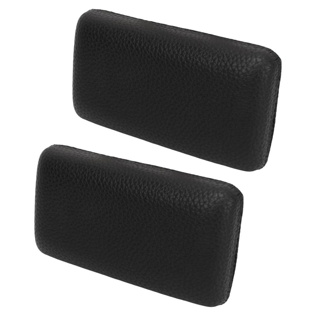 Car Leg Pads Microfiber Pu Leather Soft Automobile Center Console Knee Elbow Pad Cushion Black