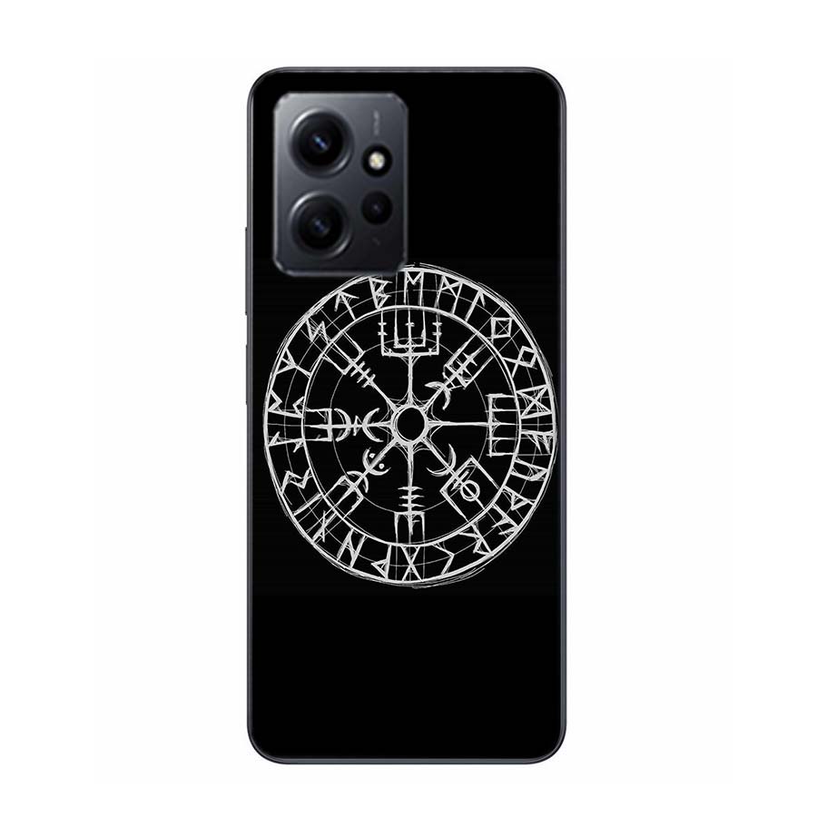 Nordic Norse Phone Case For Redmi Note 14 15 Pro 5G 13 12 Pro Plus 11 11T 11E 11S 10 Pro 10S 9 9S Cover Cell Clear TPU Capa Comp