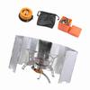 Camping Stove Portable Gas Stove  Outdoor Cooking Stove Camping Gas Stove Kit for Hiking Lightweight and Foldable