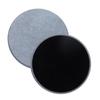 Azhou Diatomaceous Earth Coasters Set 2 Velvet Back Round Light Gray