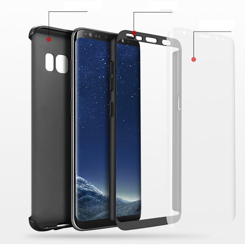 Premium Luxury 360 Degree Full Cover Phone Shockproof Case For Samsung Galaxy S9 S8 Plus With Timeless Design And Stylish Appeal