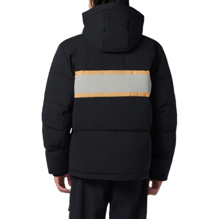 New Balance Down Jackets Men's Black Hooded Moderate Other AMJ33341-BK
