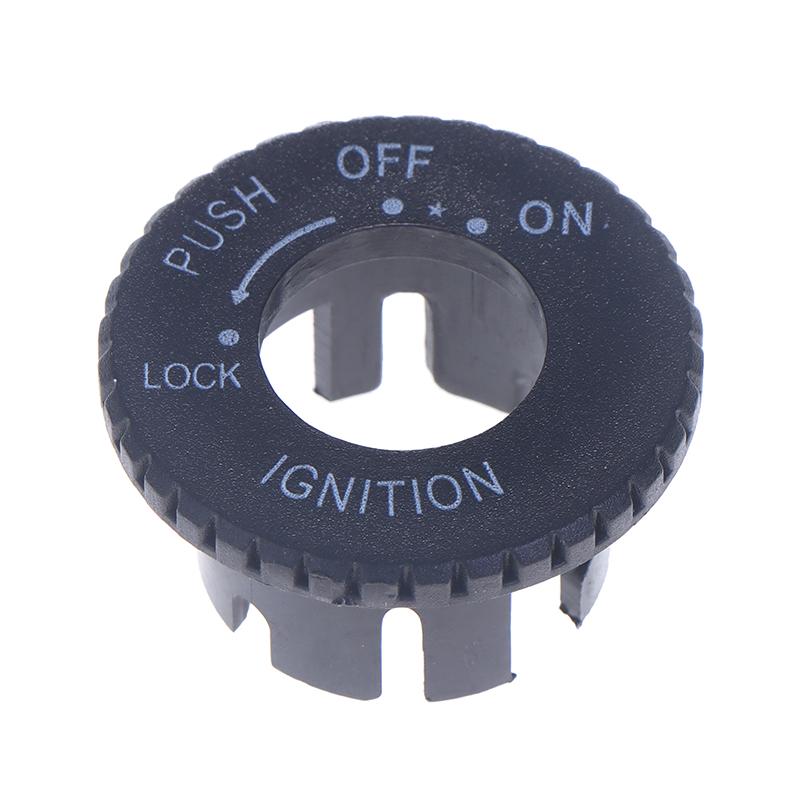 For Jog 50 2Ja 3Kj 3Yk 4Yp 5Bm Accessories Motorcycle Decorative Abs Cover Black Moped Scooter Ignition Lock Trim Cap