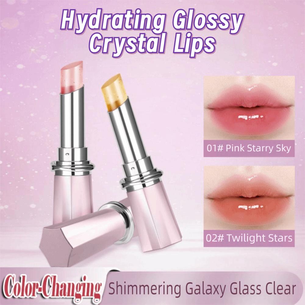 Gifts Color-Changing Glass Lipstick Long-lasting Moisturizing Solid Lip Balm Lip Care Cosmetics