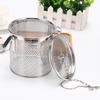 Stainless Steel Seasoning Jar Mesh Trainer Teapot Tea Strainer Pepper Jar Spice Bottle Kitchen Accessories