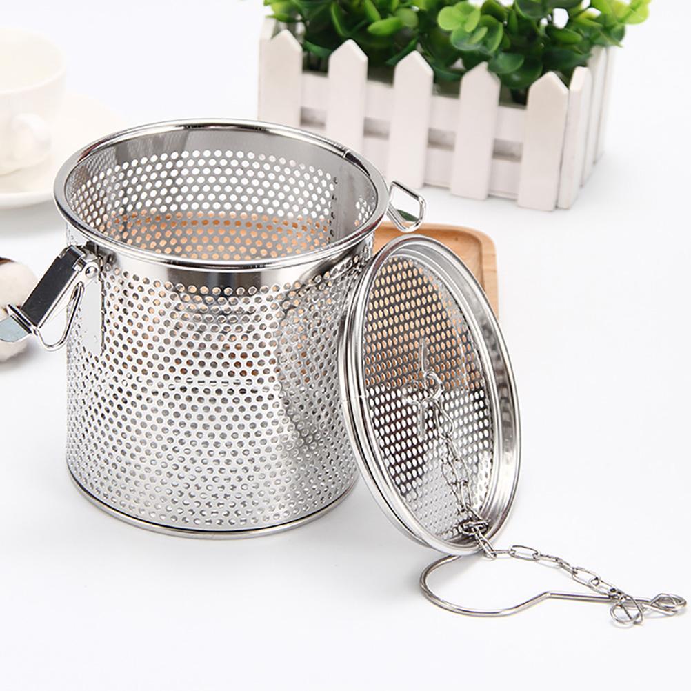 Stainless Steel Seasoning Jar Mesh Trainer Teapot Tea Strainer Pepper Jar Spice Bottle Kitchen Accessories