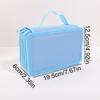 Large Capacity 52 Slots Pencil Case, Multi-layer Zipper Pouch with Handle for Students School Exam & Tutoring Use