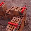 2PCS Brick Clamps Clamps Brick Liner Runner Wire Drawer Bricklaying Tool Fixer for Building Construction